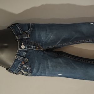 True Religion Straight Low Rise Jeans